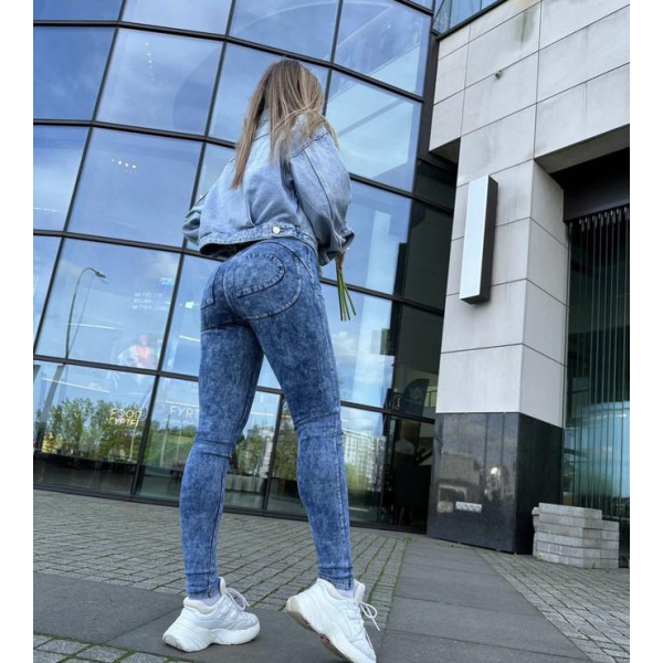Legginsy modelujące JEANS MARMUR    XS - S - M - L - XL